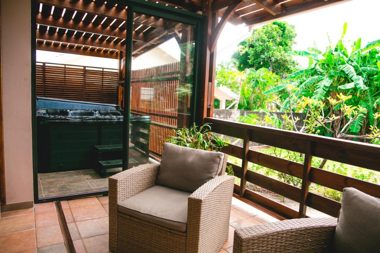 Villa Le Colonial Zen - T4 A 5 Mn Aeroport Sainte-Marie Bagian luar foto